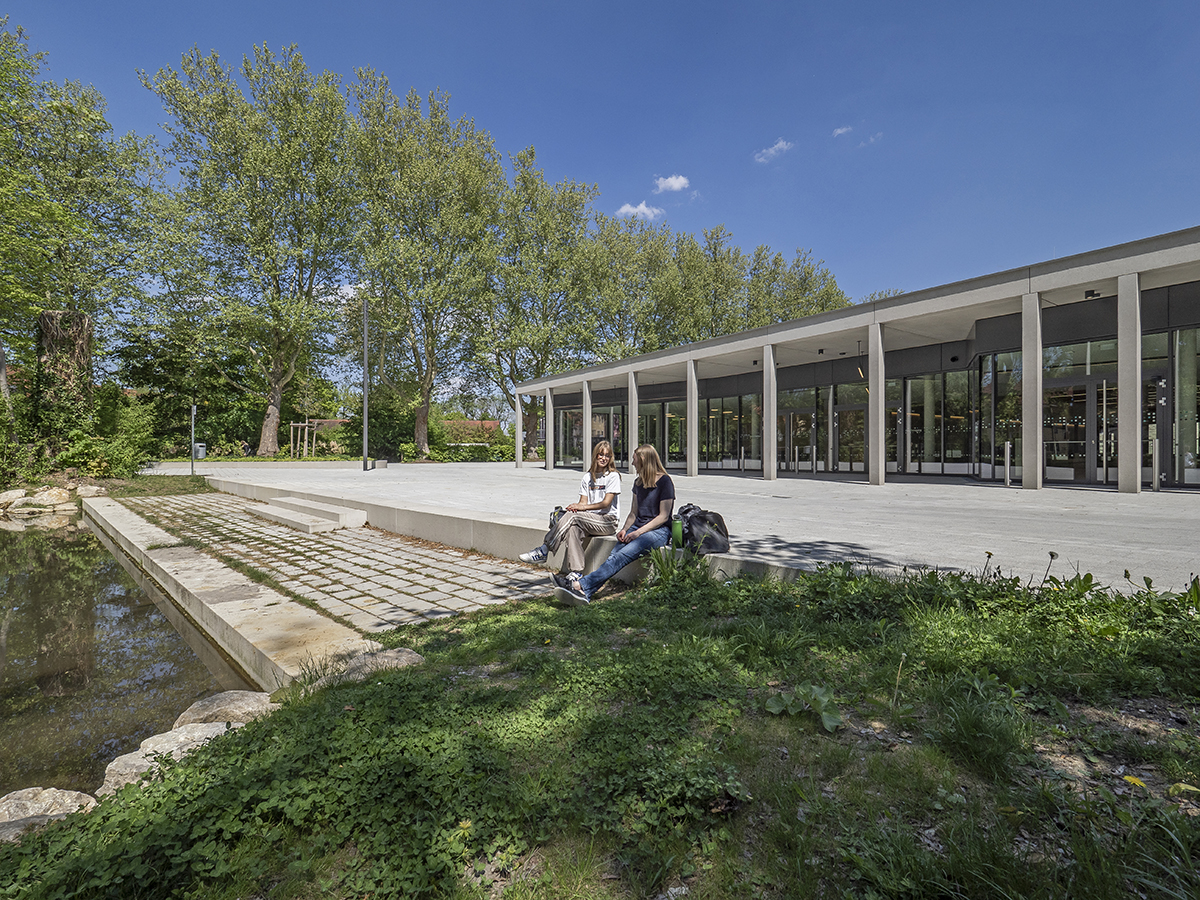 Neubau der Mehrzweckhalle am Lodererplatz in Erding