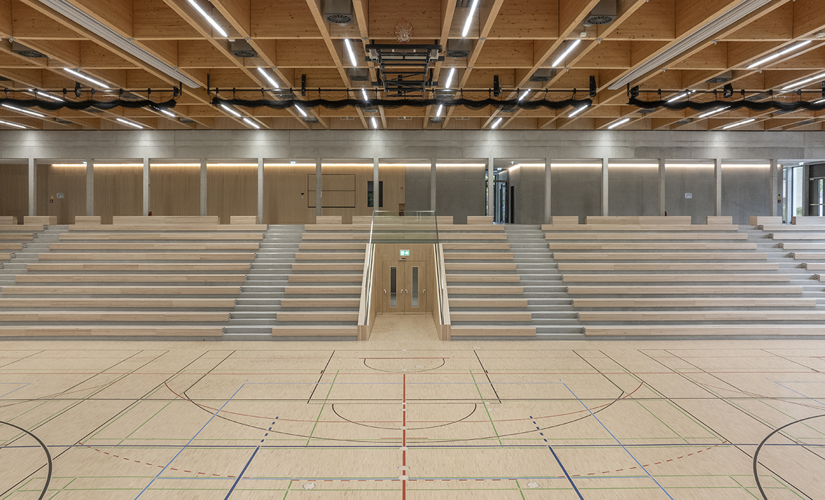 Neubau der Mehrzweckhalle am Lodererplatz in Erding