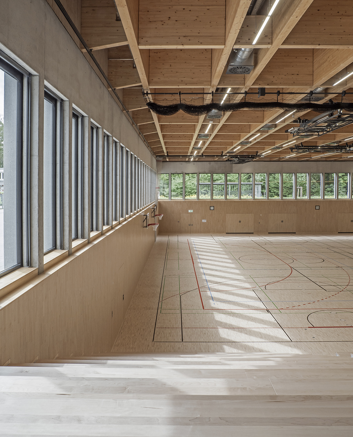 Neubau der Mehrzweckhalle am Lodererplatz in Erding