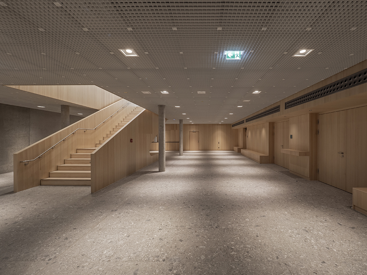 Neubau der Mehrzweckhalle am Lodererplatz in Erding